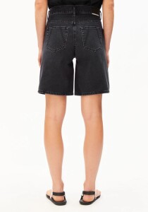 Armedangels Damen Shorts THALINAA JEANS ebony black