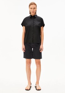 Armedangels Damen Shorts THALINAA JEANS ebony black