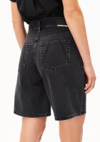 Armedangels Damen Shorts THALINAA JEANS ebony black