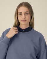 Stanley&Stella Damen Sweater Alma Blue Grey