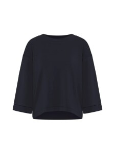 Lanius Damen T-Shirt Shirt aus TENCEL™ onyx