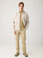 KnowledgeCotton Herren Hose Chuck regular twill 1070102 twill