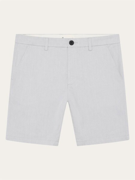 KnowledgeCotton Herren Shorts Chuck Twill Shorts 1050084 Ultimate Grey