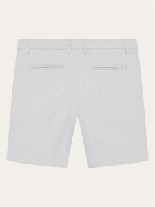 KnowledgeCotton Herren Shorts Chuck Twill Shorts 1050084 Ultimate Grey