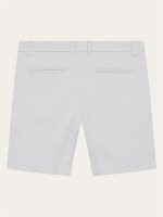 KnowledgeCotton Herren Shorts Chuck Twill Shorts 1050084 Ultimate Grey