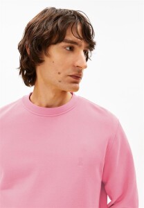 Armedangels Herren Pullover BAARO Loop washed berry