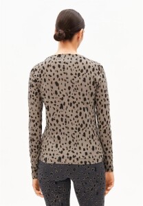 Armedangels Damen Longsleeve Leo walnut cream
