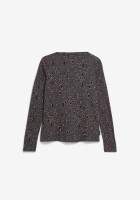 Armedangels Damen Longsleeve Leo dark steel