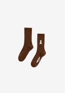 Armedangels Unisex Socken Saamus Bold dried palm