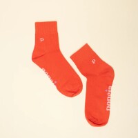 popeia Damen Socken The Casual - Ankle Socken Rot