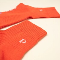 popeia Damen Socken The Casual - Ankle Socken Rot