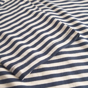 Dedicated Damen T-Shirt Vadstena stripes insignia blue