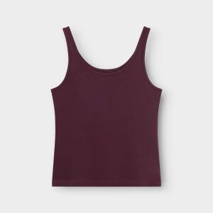 Dedicated Damen Top Tuna fig red