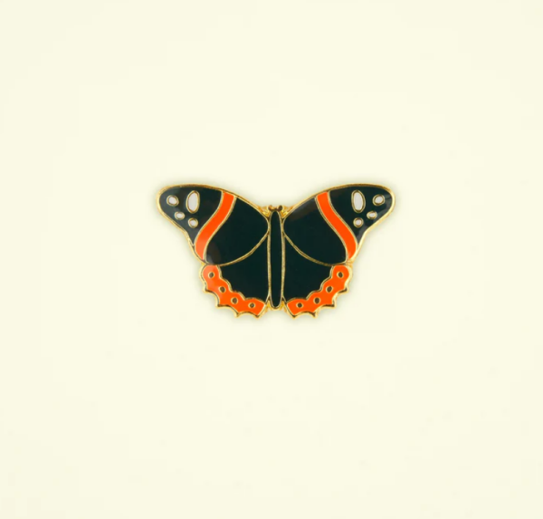 Coucou Suzette Pin Black Butterfly