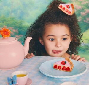 Coucou Suzette Haarklammer Erdbeerkuchen