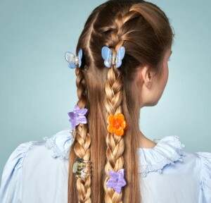 Coucou Suzette Haarklammer Glockenblume