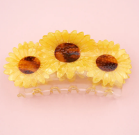 Coucou Suzette Haarklammer Sonnenblumen Trio