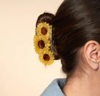Coucou Suzette Haarklammer Sonnenblumen Trio