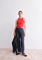 Armedangels Damen Top Kanitaa mars red