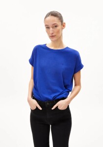 Armedangels Damen T-Shirt Idaara dynamo blue