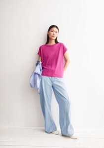 Armedangels Damen T-Shirt Idaara very berry