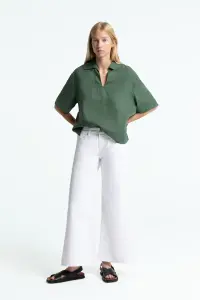 Kings of Indigo Damen Jeans Tanja Diop Optical White