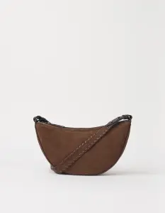 O My Bag Damen Handtasche LEO Crossbody Strap Chocolate...