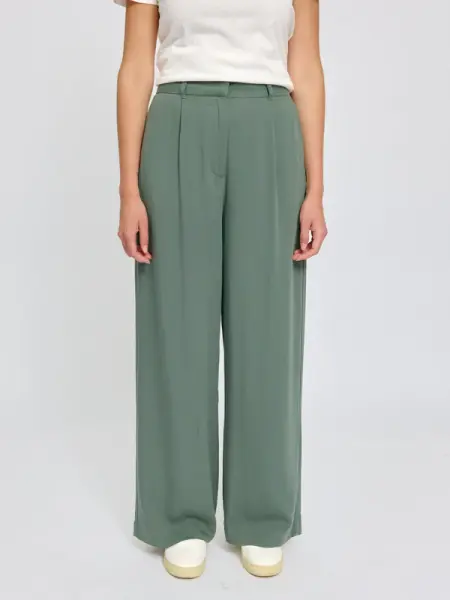 Mazine Damen Hose Pleated Viscose Pants bottle