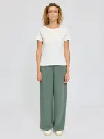 Mazine Damen Hose Pleated Viscose Pants bottle