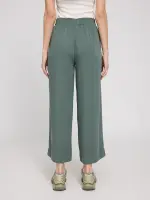 Mazine Damen Hose Wide Leg Viscose Pants bottle