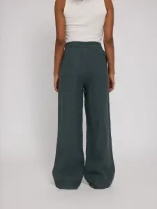 Mazine Damen Hose Wide Leg Linen Pants bottle