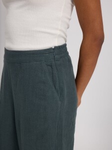 Mazine Damen Hose Wide Leg Linen Pants bottle