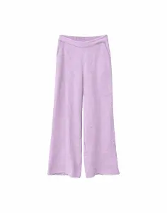 Mazine Damen Hose Wide Leg Linen Pants bright lavender