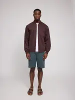 Mazine Herren Jacke Natural Bomber Jacket dark chocolate
