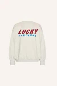 by bar Damen Sweater Bibi melange lucky everyday light...