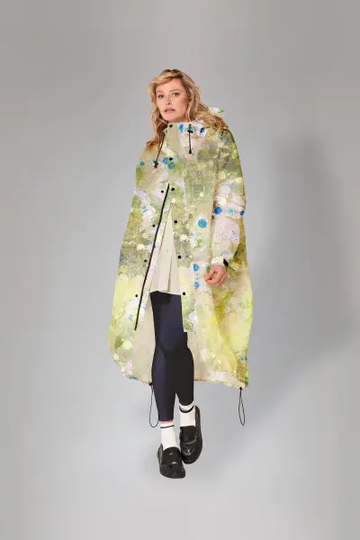 Rainkiss Regenponcho Regenjmantel Unisize Flora