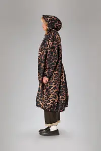 Rainkiss Regenponcho Regenjmantel Unisize Dark Leopard