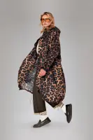 Rainkiss Regenponcho Regenjmantel Unisize Dark Leopard