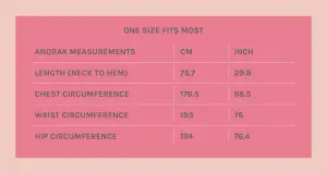 Rainkiss Regenponcho Regenjmantel Unisize Anorak malika Favre Anomo Midnight