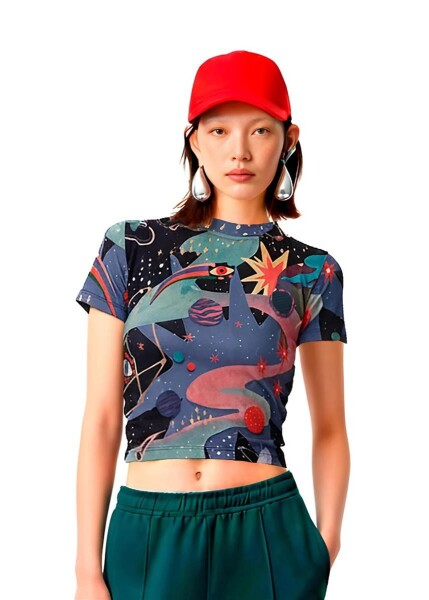 pitaya Damen T-Shirt Cosmos Bambus, 64,90