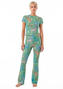 pitaya Damen T-Shirt Khutuluns Pferde Bambus