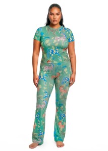 pitaya Damen T-Shirt Khutuluns Pferde Bambus