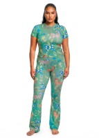 pitaya Damen T-Shirt Khutuluns Pferde Bambus