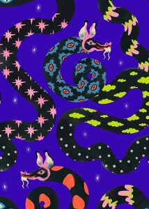 pitaya Damen Leggings Dragon Dreams Bambus
