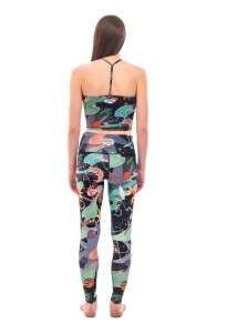 pitaya Damen Leggings Cosmos Bambus