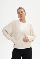 Mela Damen Cardigan Bhuma Cream Melange