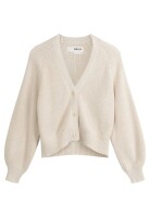 Mela Damen Cardigan Bhuma Cream Melange