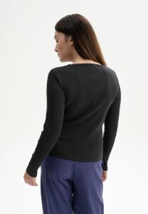 Mela Damen Longsleeve Mehar black