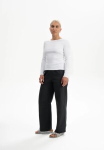 Mela Damen Longsleeve Mehar white