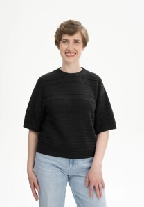 Mela Damen T-Shirt Arohi black